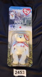 Vintage TY Maple Beanie Baby In Original Packaging
