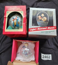 Lot Of 3 Christmas Ornaments