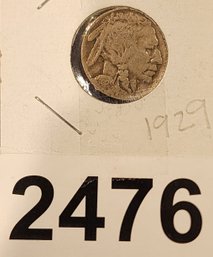 Vintage U S Currency Buffalo Nickel