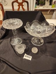 Lot Of Quality Glassware - 4 Pieces