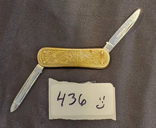 Vintage  Folding Pocket Knife Bonsman Makers Mark From Germany
