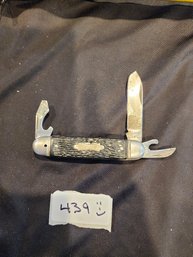 Vintage Forest Master Folding Pocket Knife Made By Imperial Providence RI