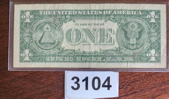 VINTAGE US CURRENCY 1957 SILVER CERTIFICATE