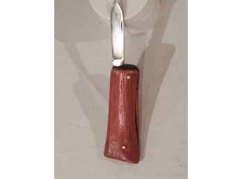 Rare Paul'S Pocket Knife Set In Colored Bone