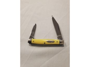 Beautiful Case Knife Dark Lemon Handle