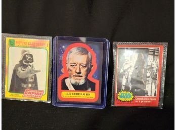Set Of Vintage Original Star Wars Trading Cards