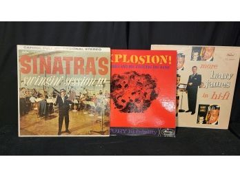 Vintage Vinyl Records Triple Lot Of Classic LP's