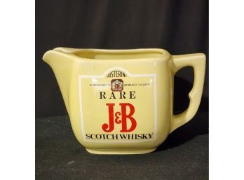 Vintage Rare J&B Scotch Whisky Pourer Barware