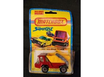 Vintage Matchbox Superfast Dump Truck