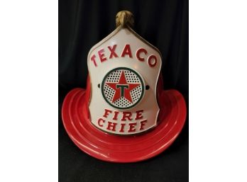 Vintage Texaco Fire Fighters Toy Helmet