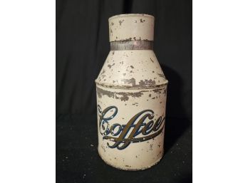 Very Good Looking Vintage Coffee Can / Bean Container