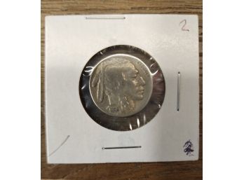 U S Currency 1935 Buffalo Nickel Clear Date