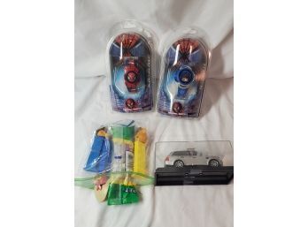 Collectable Car, Pez, Spiderman Watches