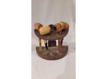 Very Fine Pipe Holder All Wood
