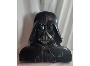 Vintage Star Wars Darth Vader Action Figure Storage Helmet
