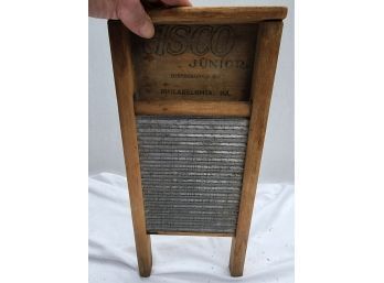 Antique Wood Washboard