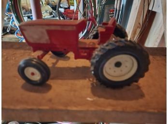 Vintage Toy Red Tractor