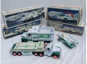 4 Boxes Hess Truck 1 Plane