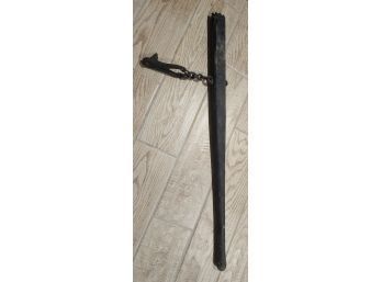 Primitive Weapon  Bat With Hook And Chain