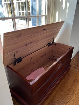 Large Wood Chest Lined With Cedar