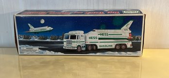 Hess 1999 Toy Truck And Space Shuttle With Satellite