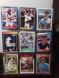 9 Original Baseball's Cards