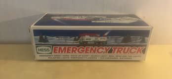 1996 Hess Emergency Truck With Real Sound And Lights