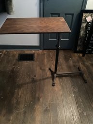 Wood & Cast Iron Vintage Table