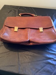 Cole Hahn Messenger Leather Bag