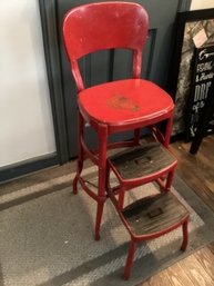 Vintage Step Stool/chair