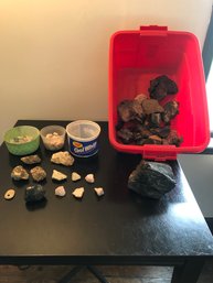 Large Rock And Mineral Collection