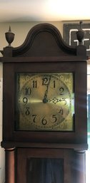 Antique Grandfather Clock By Colonial MFG Co. Zeeland Michigan