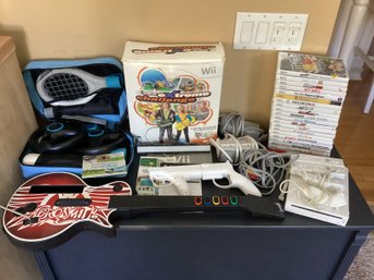 Nintendo Wii Gaming System Bundle With Over 20 Games