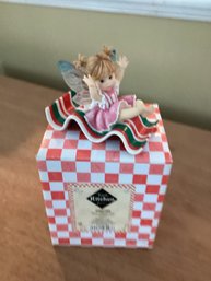 Enesco My Little Kitchen Fairy Ribbon Candy Slide Figurine With Box