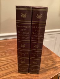 1954 Funk And Wagnalls Standard Dictionary Volume 1 And 2
