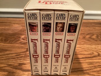 Lonesome Dove VHS Cabin Fever Box Set Of 4