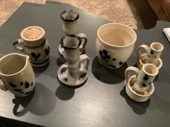 Vintage Pieces Of Pottery