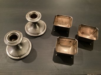 Small Group Lot Of Silver Plate Pieces