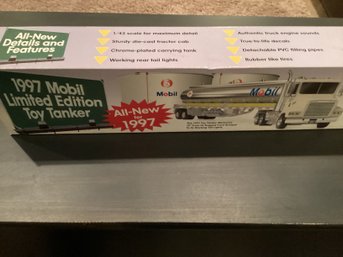1997 Mobil Limited Edition Toy Tanker New In Box