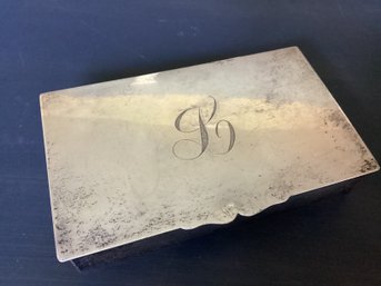 Sterling Silver Trinket/ Vanity Box  Handmade