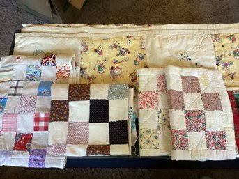 Vintage Quilt Pieces