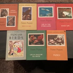 Vintage National Audubon Society Nature Program Booklets In Case 7 Books