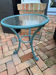 Small Outdoor Round Side Table