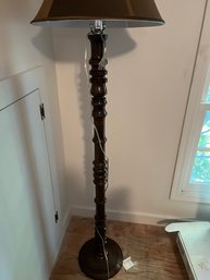 Black Standing Lamp With Shade
