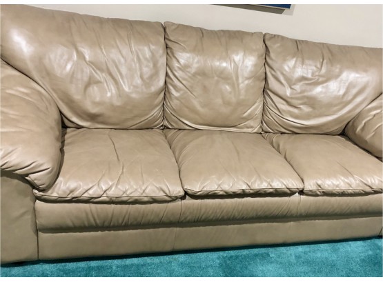 Natuzzi Leather Couch |