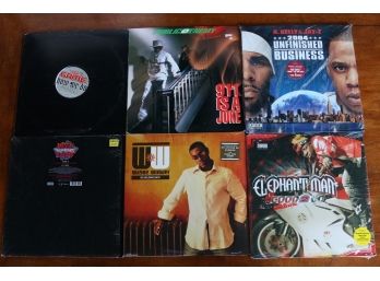 Jay-Z And Public Enemy Rap And Hip Hop Records Lot Of 6