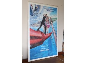 A View To Kill 1985 Movie Poster