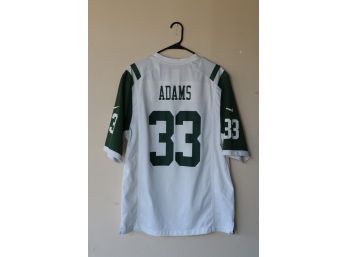 Adams 33 Jets Jersey