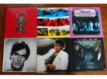Micheal Jackson And The Police Records Lot Of 6