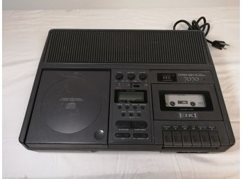 Compact Disc And Cassette Player